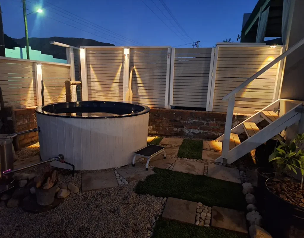 Stay at Karoo Hot tub