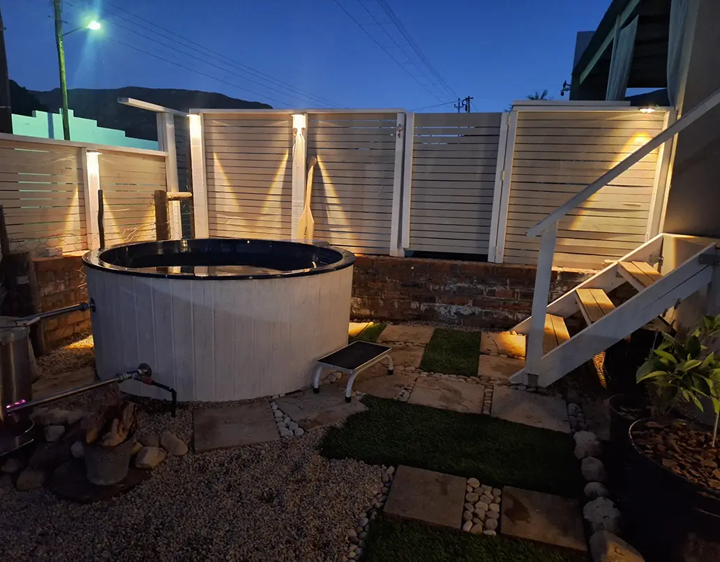 Stay at Karoo Hot tub